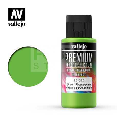 Vallejo Premium RC Colors Green Fluo akrilfesték (60 ml) 62039V