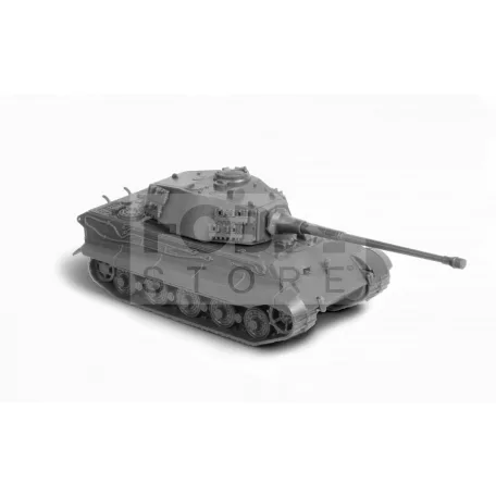Zvezda Sd. Kfz. 182 King Tiger Henschel makett 1:100 (6204Z)