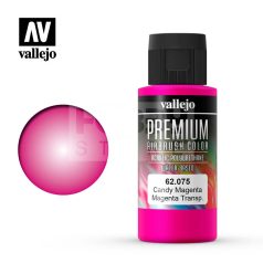   Vallejo Premium RC Colors Candy Magenta akrilfesték (60 ml) 62075V