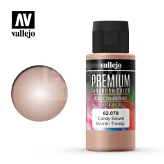   Vallejo Premium RC Colors Candy Brown akrilfesték (60 ml) 62078V