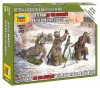 Zvezda Soviet 82 mm Mortar w/Crew makett 1:72 (6208Z)