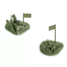 Zvezda Soviet 82 mm Mortar w/Crew makett 1:72 (6208Z)