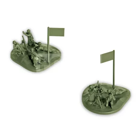 Zvezda Soviet 82 mm Mortar w/Crew makett 1:72 (6208Z)