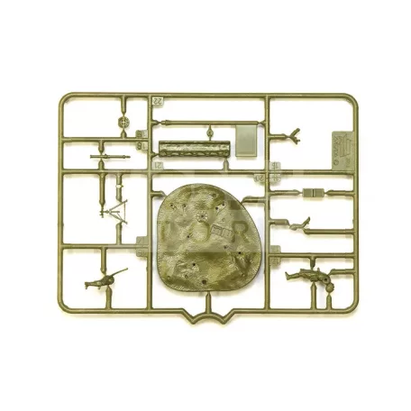 Zvezda Soviet 82 mm Mortar w/Crew makett 1:72 (6208Z)