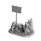 Zvezda German 80 mm Mortar w/Crew makett 1:72 (6209Z)