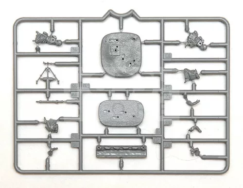 Zvezda German 80 mm Mortar w/Crew makett 1:72 (6209Z)