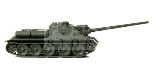 Zvezda SU-100 Soviet Self-Propelled Gun makett 1:100 (6211Z)