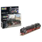 Revell Model Set Express Locomotive BR02 Tender 2 2 T30 1:87 mozdony makett 62171R