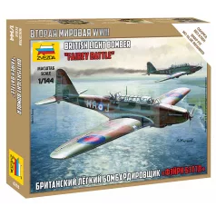   Zvezda British Light Bomber 'Fairey Battle' makett 1:144 (6218Z)