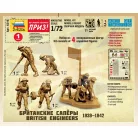 Zvezda British Engineers makett 1:72 (6219Z)