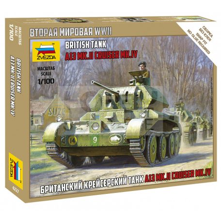 Zvezda British Tank makett 1:100 (6227Z)