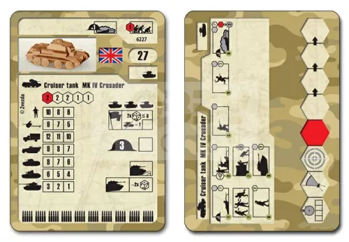 Zvezda British Tank makett 1:100 (6227Z)