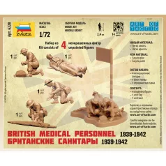 Zvezda British Medic team makett 1:72 (6228Z)