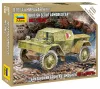 Zvezda British Armored Car Daimler Mk-1 makett 1:100 (6229Z)