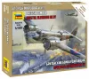 Zvezda British Bomber Bristol Blenheim IV. makett 1:200 (6230Z)