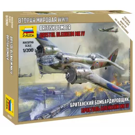   Zvezda British Bomber Bristol Blenheim IV. makett 1:200 (6230Z)