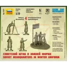 Zvezda Soviet HQ Winter makett 1:72 (6231Z)