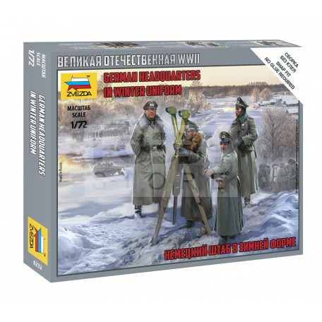 Zvezda German HQ Winter makett 1:72 (6232Z)