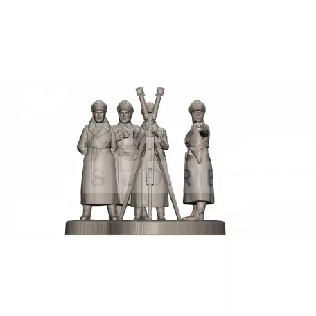 Zvezda German HQ Winter makett 1:72 (6232Z)