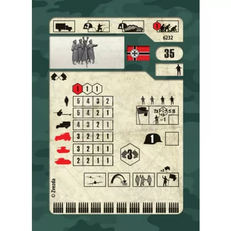 Zvezda German HQ Winter makett 1:72 (6232Z)