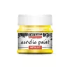 Pentart metál akrilfesték - sárga 50 ml