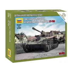 Zvezda SU-76M Soviet S.P.Gun makett 1:100 (6239Z)