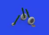 Eduard Accessories Spitfire Mk.IX wheels 5spoke 1/24 AIRFIX - kerékkészlet