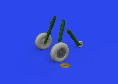 Eduard Accessories Spitfire Mk.IX wheels 5spoke 1/24 AIRFIX - kerékkészlet
