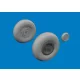 Eduard Accessories Spitfire Mk.VIII wheels 4spoke  AIRFIX - kerékkészlet