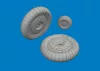 Eduard Accessories Bf 109G-5/6 wheels for Airfix - kerékkészlet