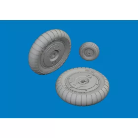   Eduard Accessories Bf 109G-5/6 wheels for Airfix - kerékkészlet