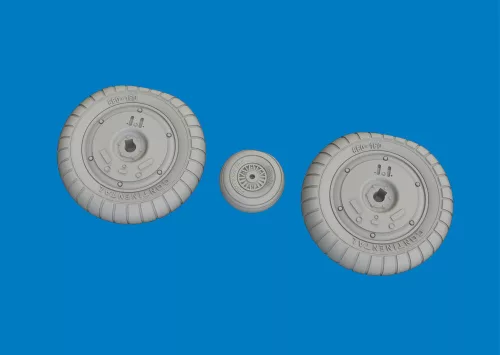Eduard Accessories Bf 109G-5/6 wheels for Airfix - kerékkészlet