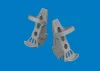 Eduard Accessories Bf 109G-5/6 rudder pedals PRINT for Airfix - oldalkormány-pedálok
