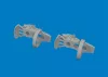 Eduard Accessories Bf 109G-5/6 rudder pedals PRINT for Airfix - oldalkormány-pedálok