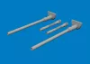 Eduard Accessories Bf 109G-5/6 gun barrels PRINT for Airfix - 3D nyomtatott fegyvercsövek