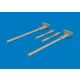 Eduard Accessories Bf 109G-5/6 gun barrels PRINT for Airfix - 3D nyomtatott fegyvercsövek