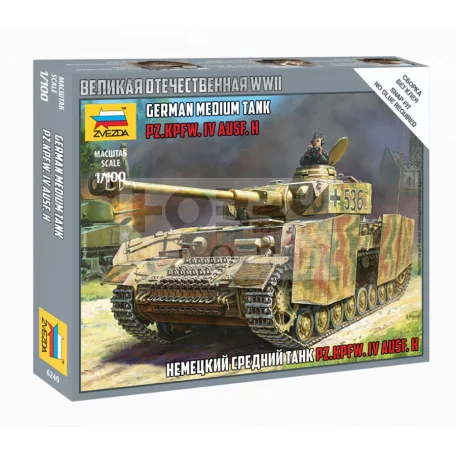 Zvezda Panzer IV Ausf.H makett 1:100 (6240Z)