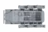 Zvezda Sd.Kfz.251/1 Ausf.B Stuka zu Fuss makett  1:100 (6243Z)