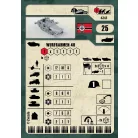 Zvezda Sd.Kfz.251/1 Ausf.B Stuka zu Fuss makett  1:100 (6243Z)