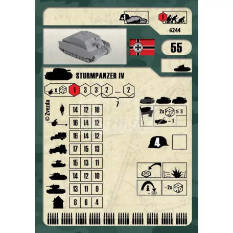 Zvezda Sturmpanzer IV Brummb˝r makett 1:100 (6244Z)