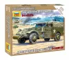 Zvezda M-3 Scout Car makett 1:100 (6245Z)