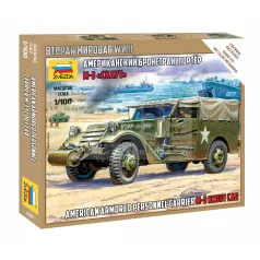 Zvezda M-3 Scout Car makett 1:100 (6245Z)