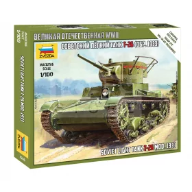 Zvezda T-26 mod.1933 makett 1:100 (6246Z)