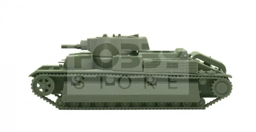 Zvezda T-28 Soviet Tank makett 1:100 (6247Z)