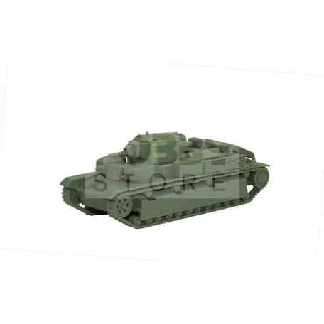 Zvezda T-28 Soviet Tank makett 1:100 (6247Z)
