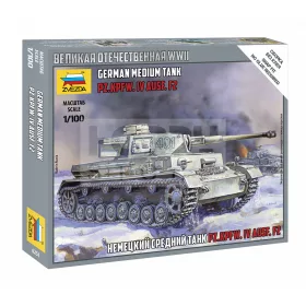 Zvezda Panzer IV Ausf. F2 makett 1:100 (6251Z)