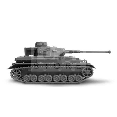 Zvezda Panzer IV Ausf. F2 makett 1:100 (6251Z)
