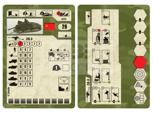 Zvezda Zis-3 Soviet Gun makett 1:72 (6253Z)