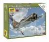 Zvezda I-16 Soviet Fighter makett 1:144 (6254Z)