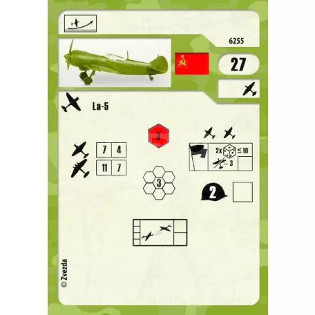 Zvezda La-5 Soviet Fighter makett 1:144 (6255Z)